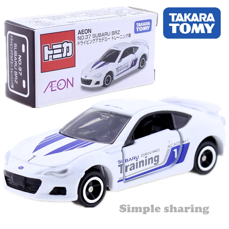 Tomica нет. 37 Aeon SUBARU BRZ тюнинг ограниченное TAKARA Tomy игрушки вождения Академии учебный