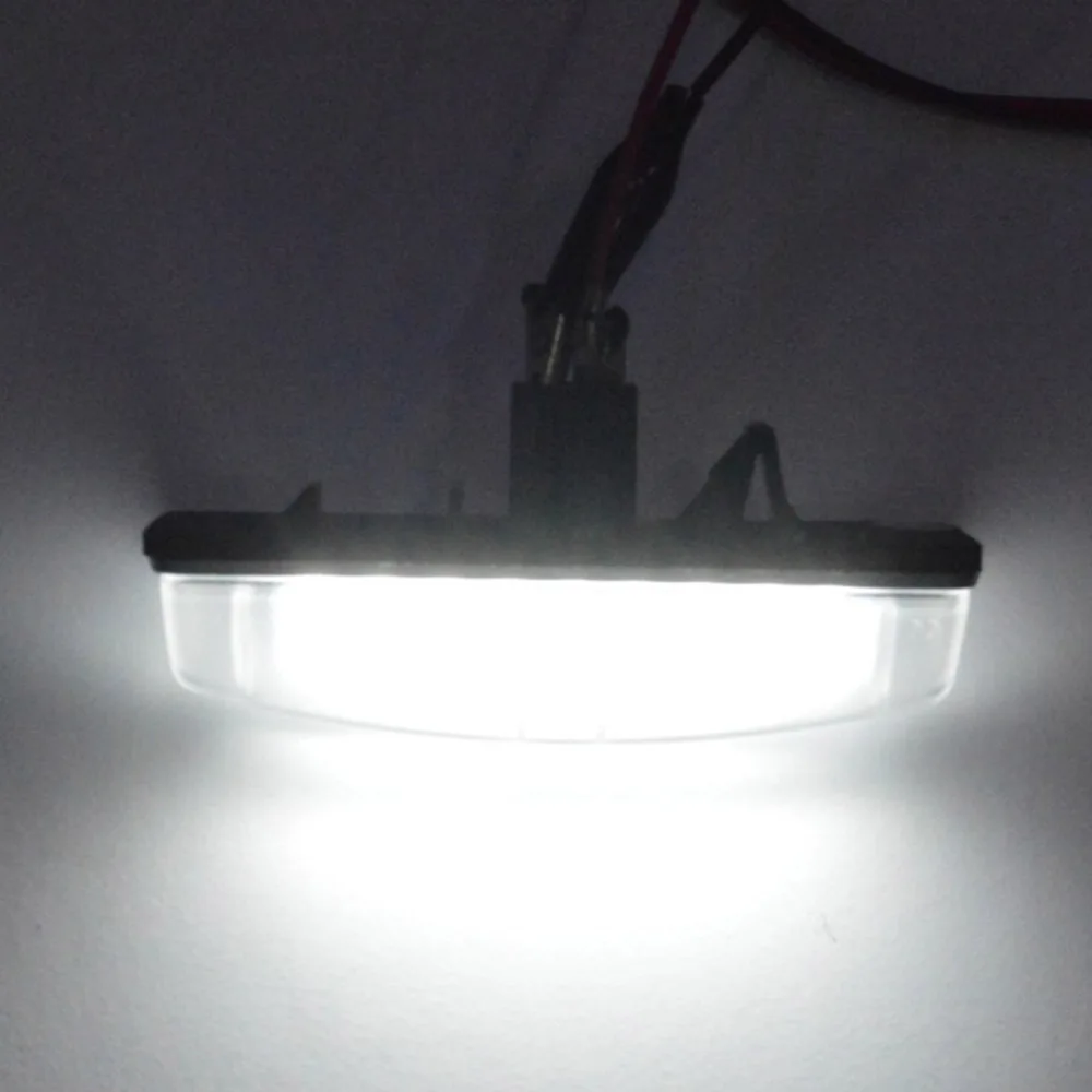 Светодиодный номерной знак 18SMD ксеносветильник свет для Toyota Camry Aurion Prius Lexus IS300 GS430