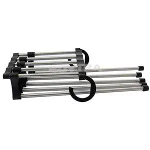 

New 5 in 1 Stainless Steel Multifunction Retractable Pants Rack Trouser Hanger