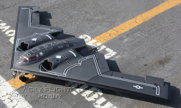 

Sky Flight Twin 64mm EDF B2 B-2 RC jet airplane