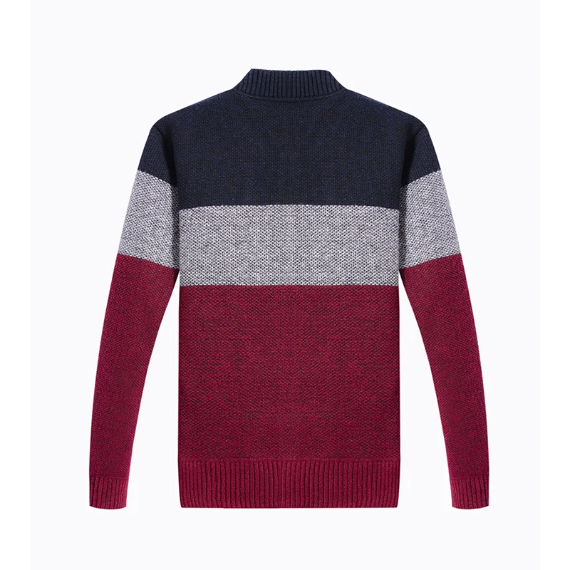 RUELK 2018 Hot Sale Brand-Clothing Spring Cardigan Male Fashion Quality Cotton Sweater Men Casual Navy Redwine Mens Sweaters