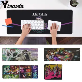 

Yinuoda jojo bizarre adventure Game Keyboards Mat Rubber Gaming mousepad Desk Mat Customized laptop Gaming large mouse pad