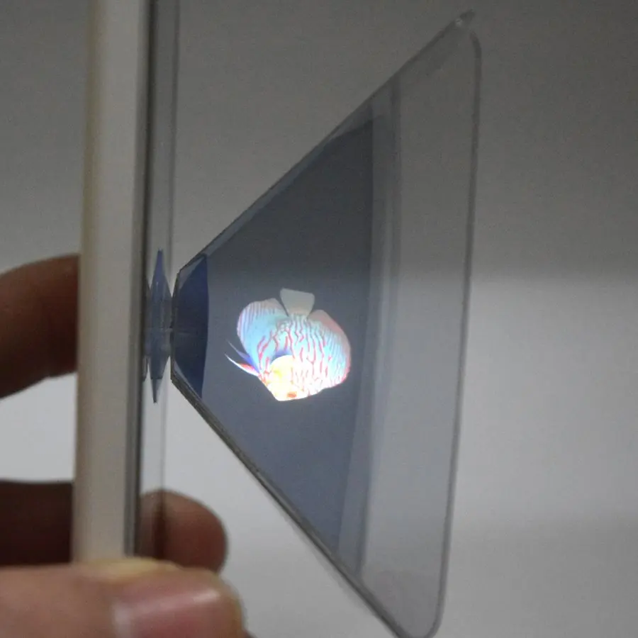 Голограмма для смартфона 3D Holo Box голографический планшет витрина в виде пирамиды