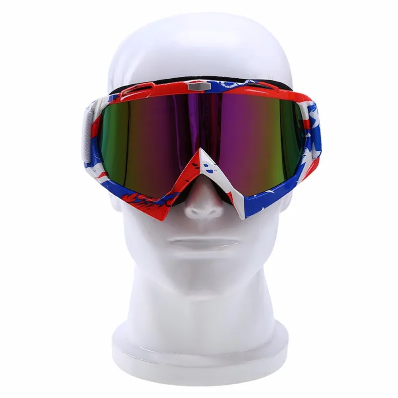 Posbay спортивные мотоциклетные очки, очки для мотокросса, лыжные очки для катания на коньках, УФ-защита для скутера, очки для кафе, гоночные очки