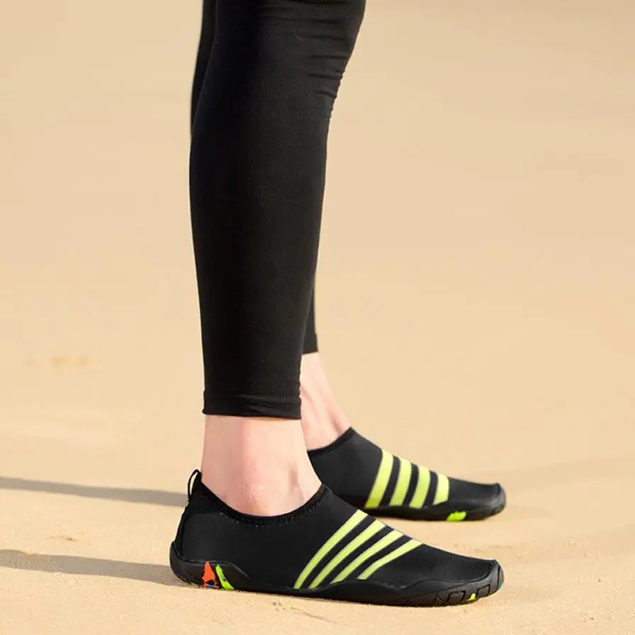 

Men & Women Couple Aqua Shoes Quick-Dry Upstream Shoes Beach Pool Dance Swim Surf Yoga Swimming Shoes 0806