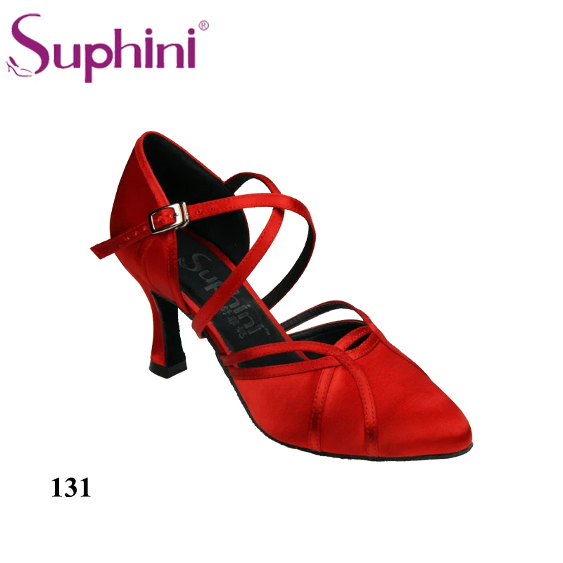 Latin Tango Dance Shoes High Class Woman Ballroom Dancing Shoe Dance Shoes for Girls Low Heel