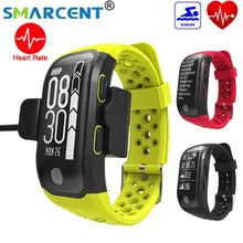 Smarcent S908 G03 Smart Band GPS умные сердечного ритма IP68 Водонепроницаемый фитнес-трекер умный Браслет для iOS и Android
