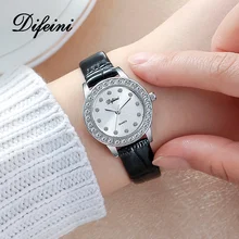 Hot Fashion Women Watches Leather Strap Stainless Steel Quartz Watch Ladies Waterproof Wristwatch Female Relogio Feminino Xfcs