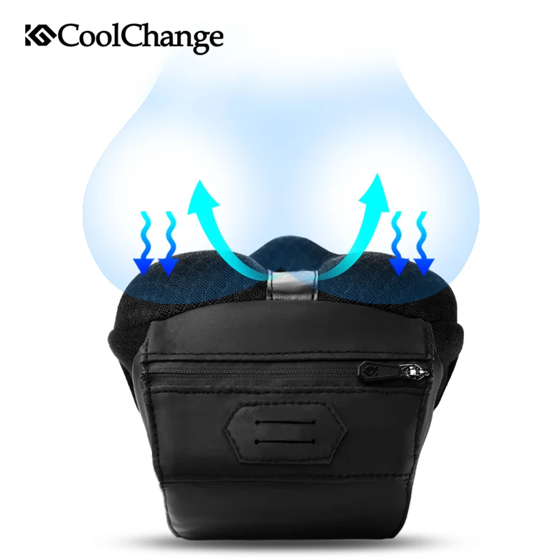 CoolChange Bike Saddle Cover Sport Nylon Anti-Slip Bicycle Seat Cushion Cycling Saddle Cover With Bike Bag Bottle Cage Men Women CoolChange Bike Saddle Cover Sport Nylon Anti-Slip Bicycle Seat Cushion Cycling Saddle Cover With Bike Bag Bottle Cage Men Women