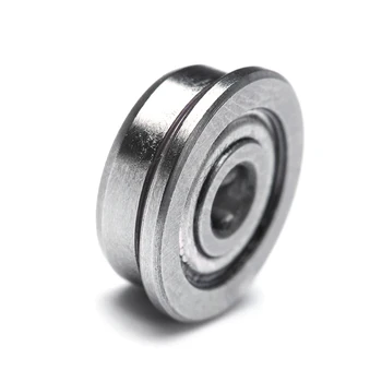 

10 Pcs 3D printer Bushing ball bearings 3x10x4 mm F623ZZ flange Mini Metal Double Shielded Flanged Ball Bearings