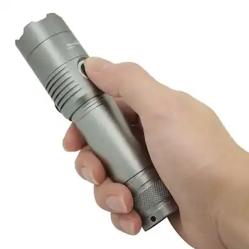 

Powerful LED Flashlight Zoom T6 LED Light Tactical Torch Lamp Waterproof 18650 Camping Lantern for Hiking Cycling
