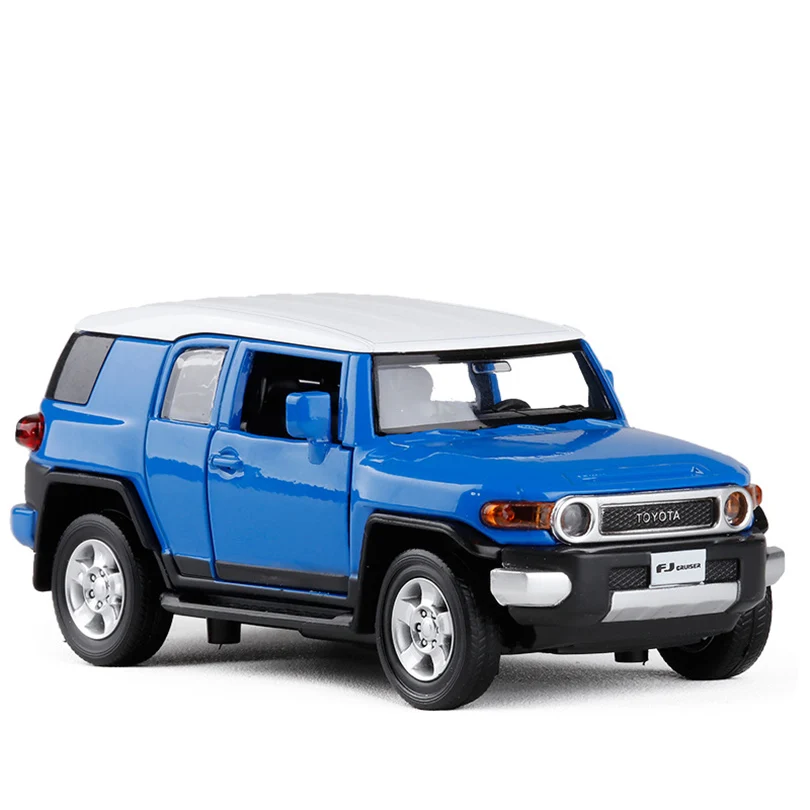 1:32 FJ Cruiser SUV моделирующая модель игрушечного автомобиля из сплава детские игрушки подлинный коллекционный подарок внедорожник дети