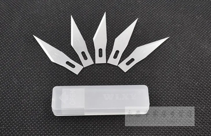 Острый нож для резьбы по дереву с алюминиевым корпусом скальпель резки пленки