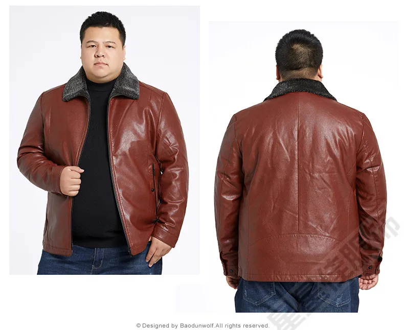 10XL 9XL 8XL 6X мужской кожаный пуховик 2018 зима толстый капюшон отсоединенный теплый водостойкий большой енот меховой воротник для-30 градусов