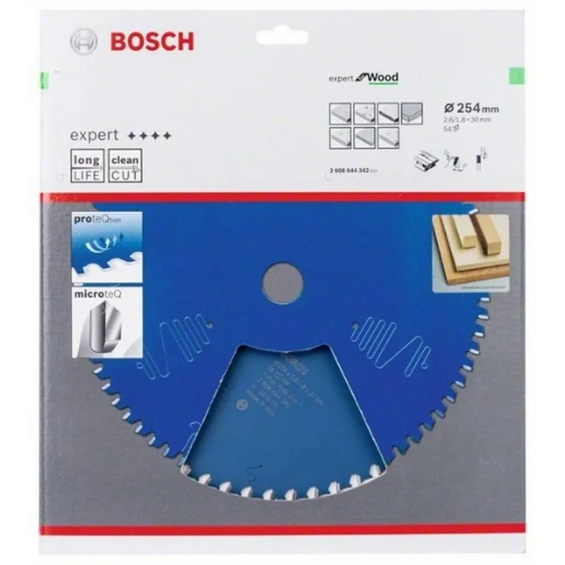 254x30x22D pos Disco de sierra circular CSB Expert madera BOSCH 2608644340