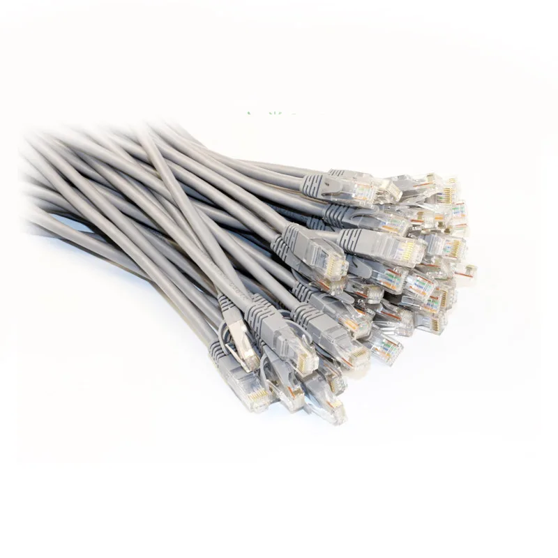 

0.1-30m CAT6 Round Gigabit Ethernet Cable RJ45 Fine Copper Connector Ethernet Internet Network Cable Cord Wire Line Rj 45 Lan