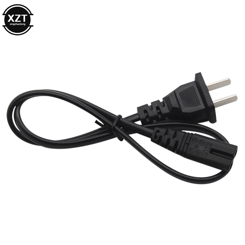 IEC 2 Pin Power Supply Cable 2ft 2-Prong AC US plug Lead Wire Charging Cable Cord charging cable ac power cable For Desktop Laptop camera battery 0.6M