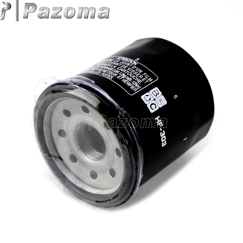 Мотоциклетный масляный фильтр HF303 для Honda CB500 94-03 CB500s спортивные 98-03 CB600F CBF500 GL1500