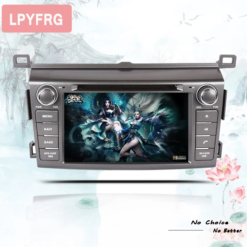 Top 8 Core Android 9.0 car dvd player for Toyota RAV4 Rav 4 2013-2015 2016 2017 2018 2din 1024*600 car dvd gps wifi Tape Recorder 4