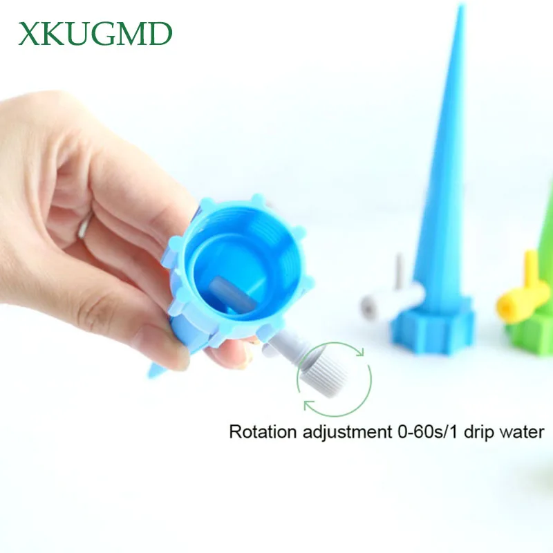 5Pcs Plant Self Watering Spikes Adjustable Stakes System Vacation Plant Waterer Self Automatic Watering Spikes Irrigation System 5Pcs Plant Self Watering Spikes Adjustable Stakes System Vacation Plant Waterer Self Automatic Watering Spikes Irrigation System