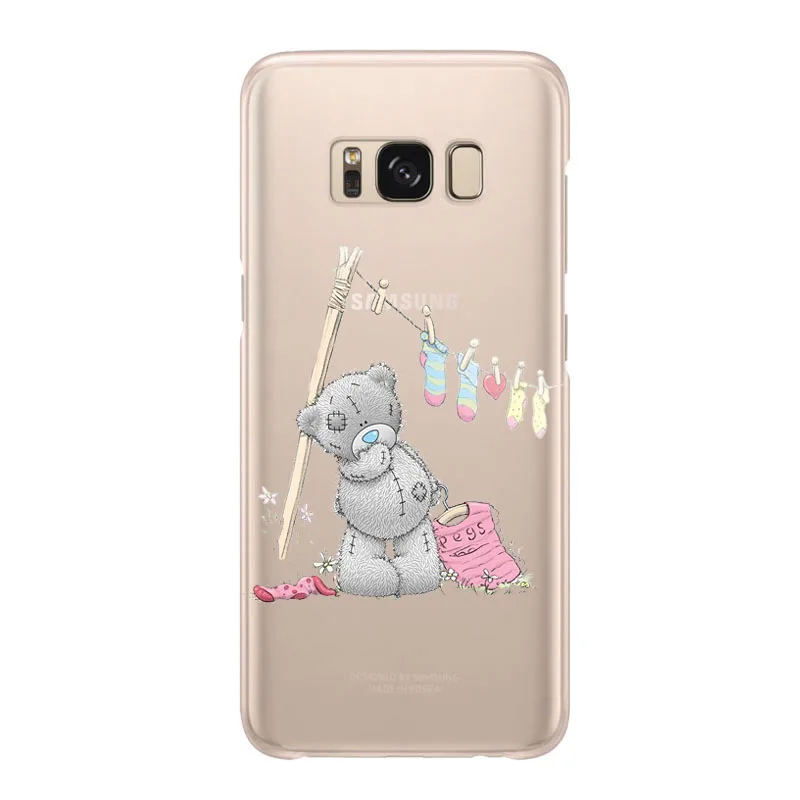 Силиконовый чехол для телефона для samsung A7 J5 A6 A8PIUS чехол Tatty Teddy Me To You Bear чехол для телефона Чехлы для samsung A5 чехол