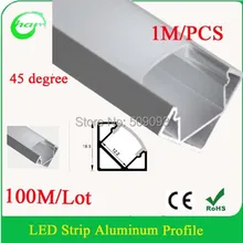 12 V алюминиевый профиль светодиодный встраиваемый для кухонного шкафа длиной 100 м/лот можно настроить