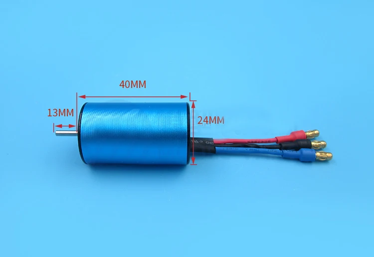 Двунаправленный 40A бесщеточный двигатель ESC/2440 с водяным охлаждением 1 шт. 2S 3S