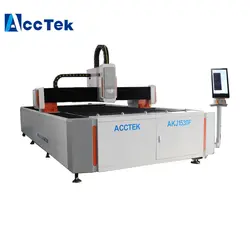 Цзинань AccTek 1500*3000 мм raycos IPG 500 Вт 750 Вт 1000 Вт ЧПУ станок для лазерной резки металлических волокон