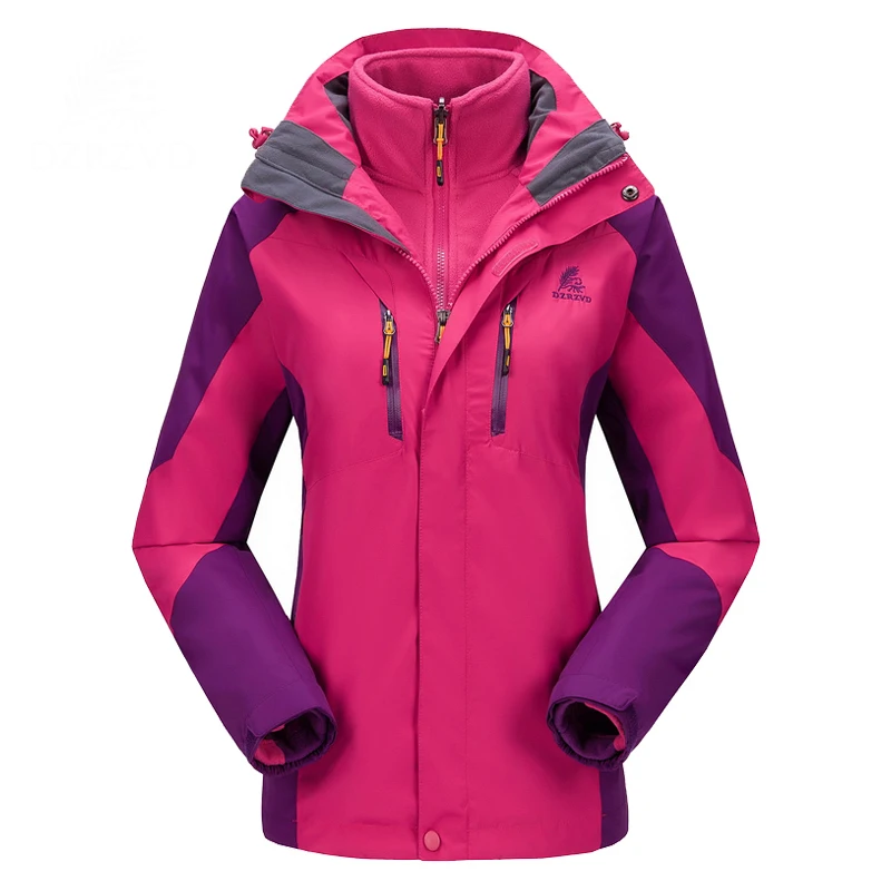 High Quality Woman Waterproof Windproof Hoodie Coat Casual Snow Winter