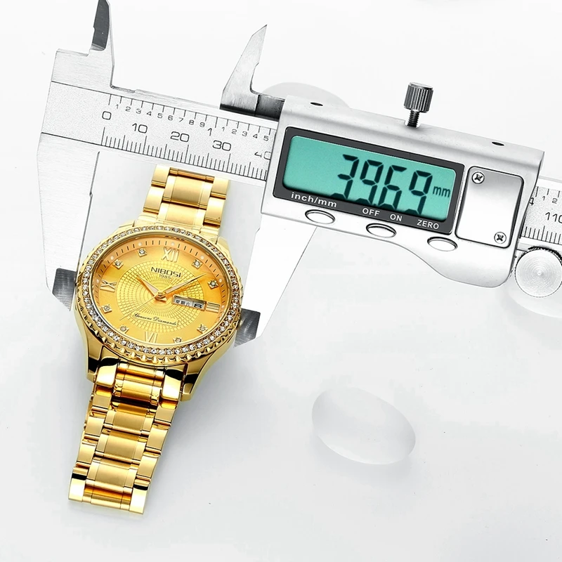 NIBOSI мужские часы Топ бренд класса люкс спортивные водонепроницаемые золотые кварцевые часы для мужчин Reloj модные деловые часы Relogio Masculino