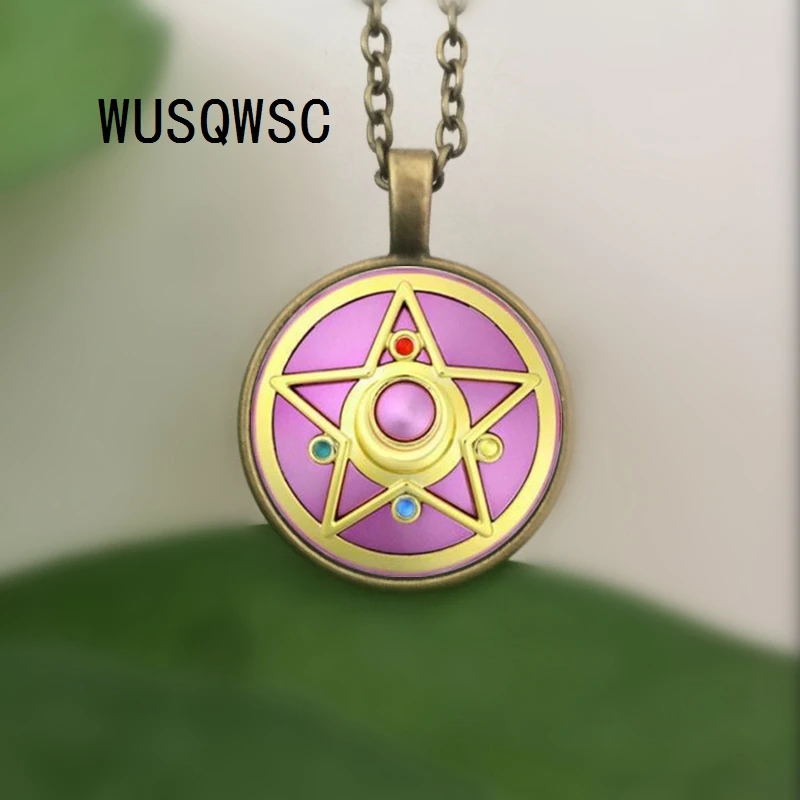 WUSQWSC 1 шт. Новый Серебряный аниме Сейлор Мун стеклянный купол для ювелирных
