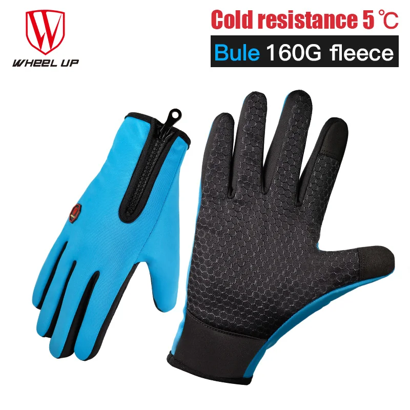 Wheel Up Men s Cycling font b Gloves b font Women Full Finger Bike Bicycle MTB