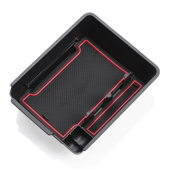 

smabee Central Armrest Storage Box Container Holder Tray for VW TIGUAN 2010-2017 Accessories Car Organizer Car Styling