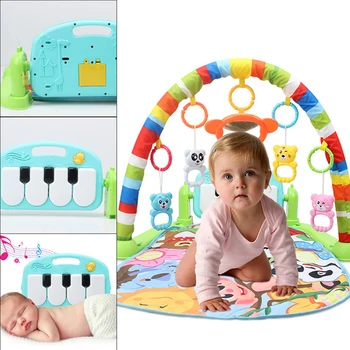 

Baby Play Mat Rug Puzzle Toys Kid's Crawling Music Play Game Developing Mat Children Carpets In The Nursery Education Rack Toy