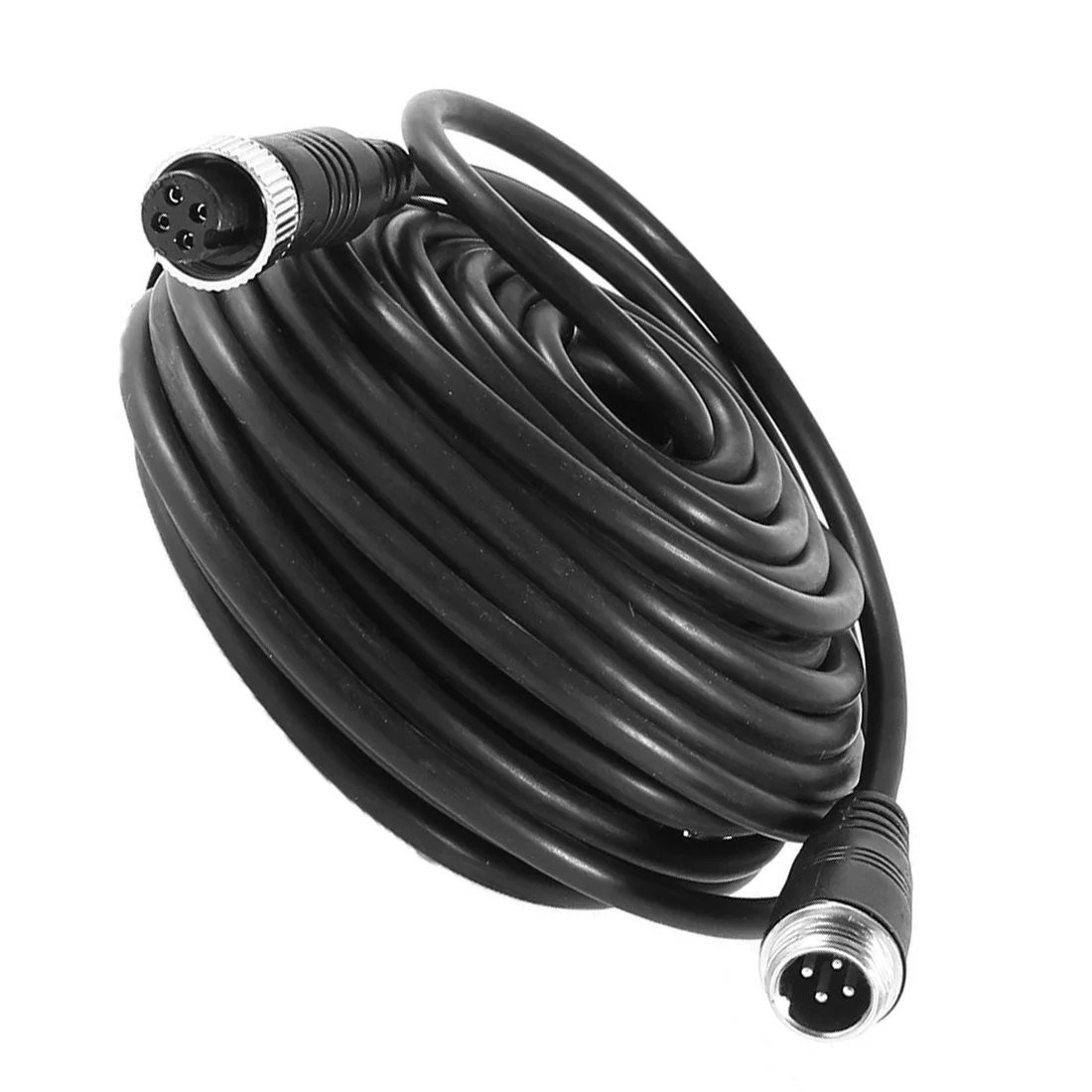 10M 4P Aviation Connector Video Audio Extend Cable for CCTV Camera DVR