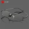 UVLAIK Titanium Alloy Glasses Frames Men Women Spectacle Transparent Eyeglasses Frame Business Eye Glasses Optical Glasses ► Photo 1/6