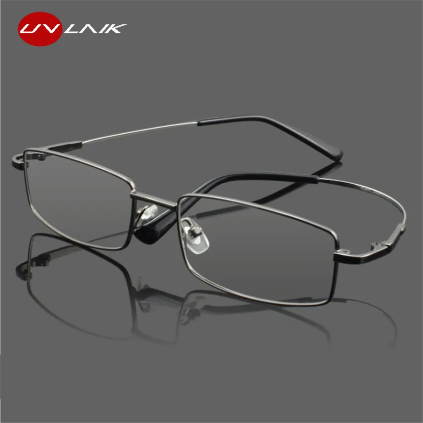 Uvlaikチタン合金メガネフレーム男性女性眼鏡透明眼鏡フレームビジネス眼鏡光学メガネ Memory Titanium Glasses Titanium Glassestitanium Glasses Men Aliexpress