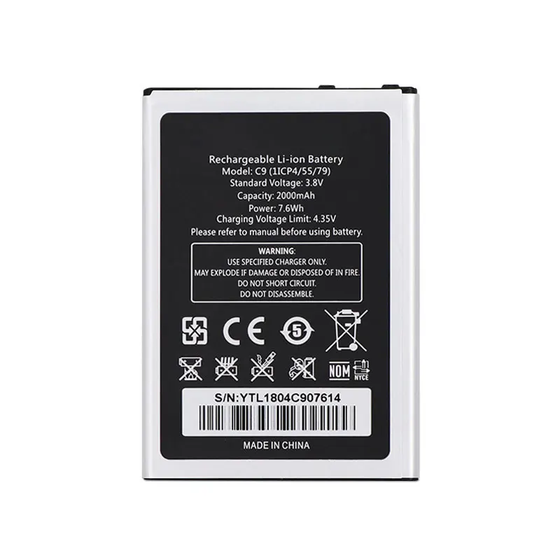 JRZ-para-Oukitel-C9-bater-a-del-tel-fono-2000-mAh-alta-capacidad-3-8-V