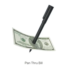 Волшебный трюк шариковая ручка бренд черный волшебник игрушка Через Билла проникновения доллар