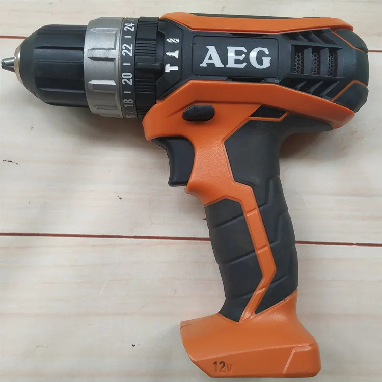 Подержанная американская Подлинная электрическая отвертка AEG 12В BSB12G3