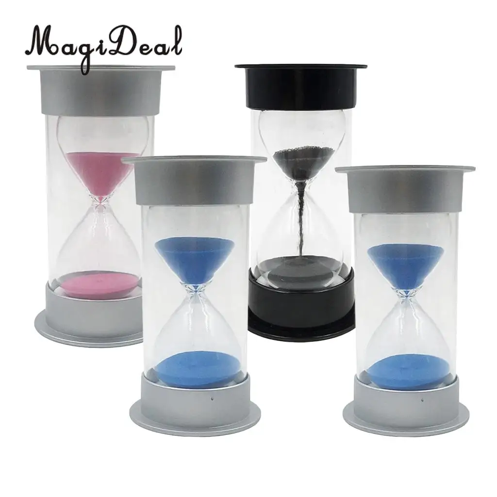 MagiDeal 10 -15 - 20 Sec or 2 Minutes Colored Sand Clock Sandglass Hourglass Timer Counter Counting Sport Yoga Brushing Teeth | Дом и сад