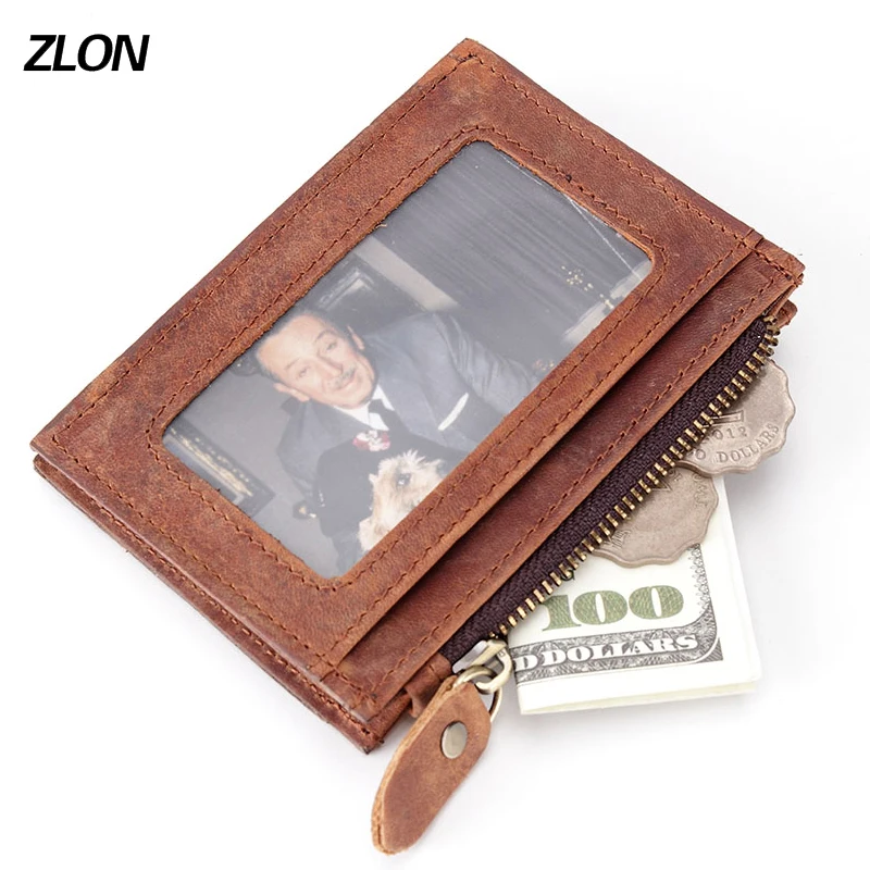 ZLON новинка модный кошелек унисекс на молнии для монет деловой мужской и женский