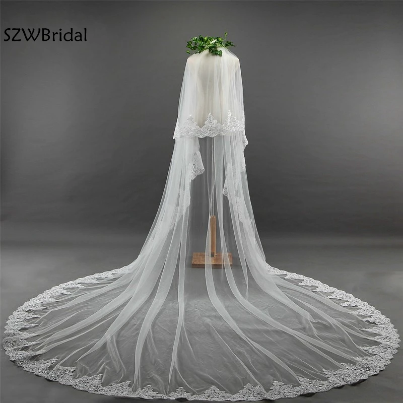 new-arrival-voile-mariage-35-meter-bridal-veil-white-ivory-wedding-accessories-in-stock-wedding-veil-veu-de-noiva