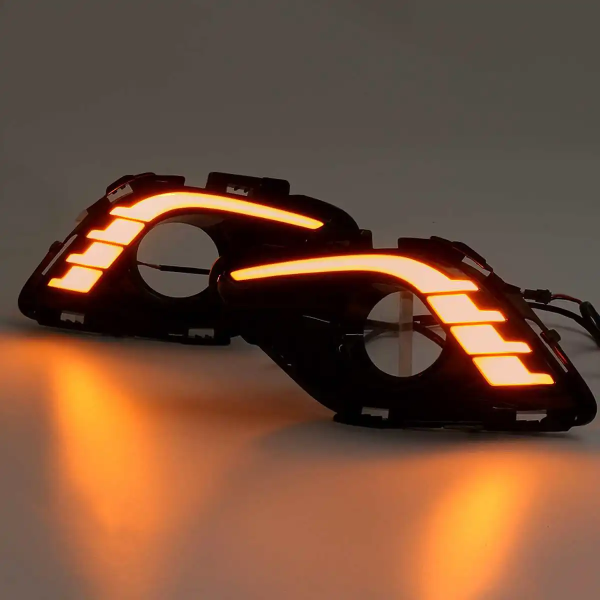  Car Daytime Running Lights LED DRL Daylight Fog light cover For Mazda 6 for Mazda6 For Atenza 2013  - 32996731376