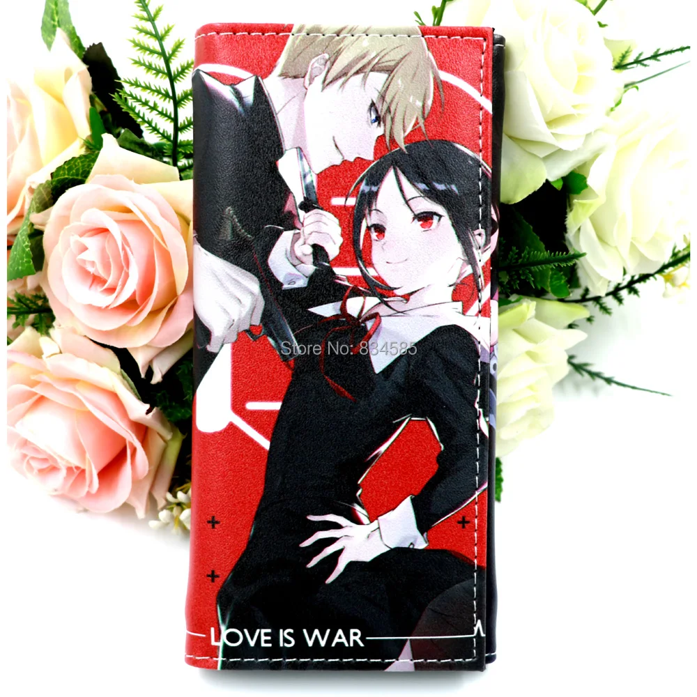 Аниме Kaguya-sama: Love is War Длинный кошелек Shinomiya Kaguya клатч кошелек