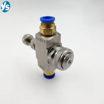 

Air atomizing nozzle,siphon water misting air atomizer nozzle,air atomizing spray nozzle fine misting for dust suppression