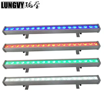 

Free Shipping (4pcs/lot) Led Bar 18x4W 4in1 Led Wall Washer Outdoor IP65 Dmx Line Bar Wash Stage Light for Dj