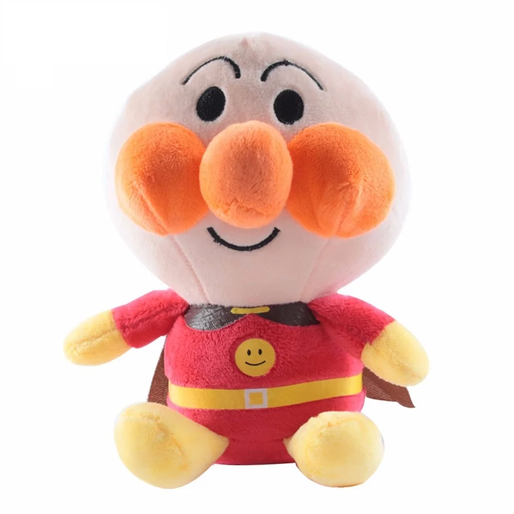20 см Baikinman Anpanman плюшевые игрушки японское аниме Мультяшные фигурки кукла