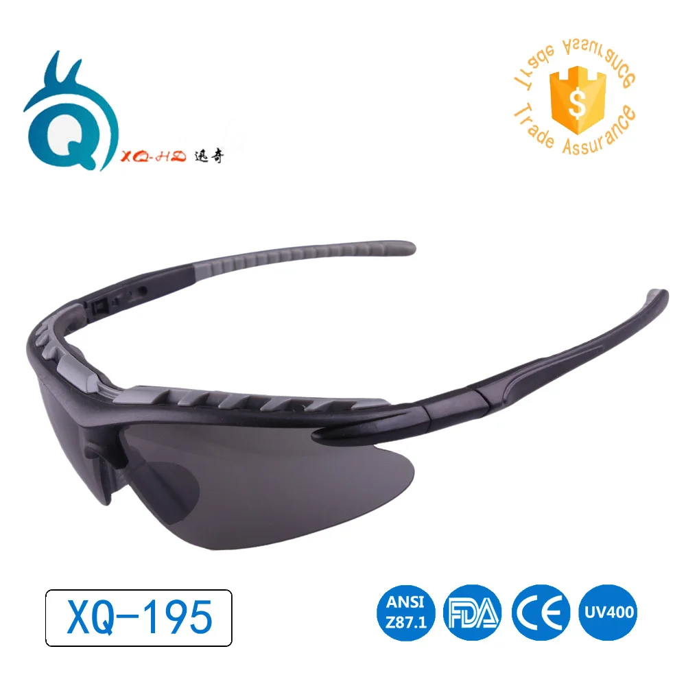 

XQ-HD Cycling Sunglasses Anti-proof Anti-Sand Sunglasses Practical Sports Goggles For Outdoor Cycling glasses ( Black )