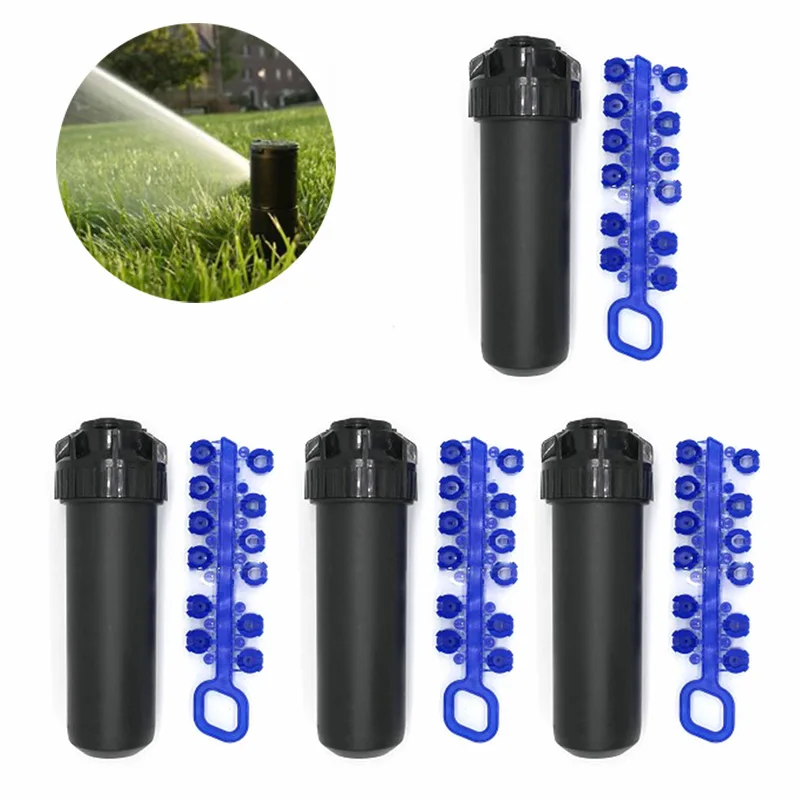 

High Quality 4pcs/Set Easy To Operate 190mm ABS 6 Points Rotary Built-in Filter Nozzles 0.17-0.4Kpa